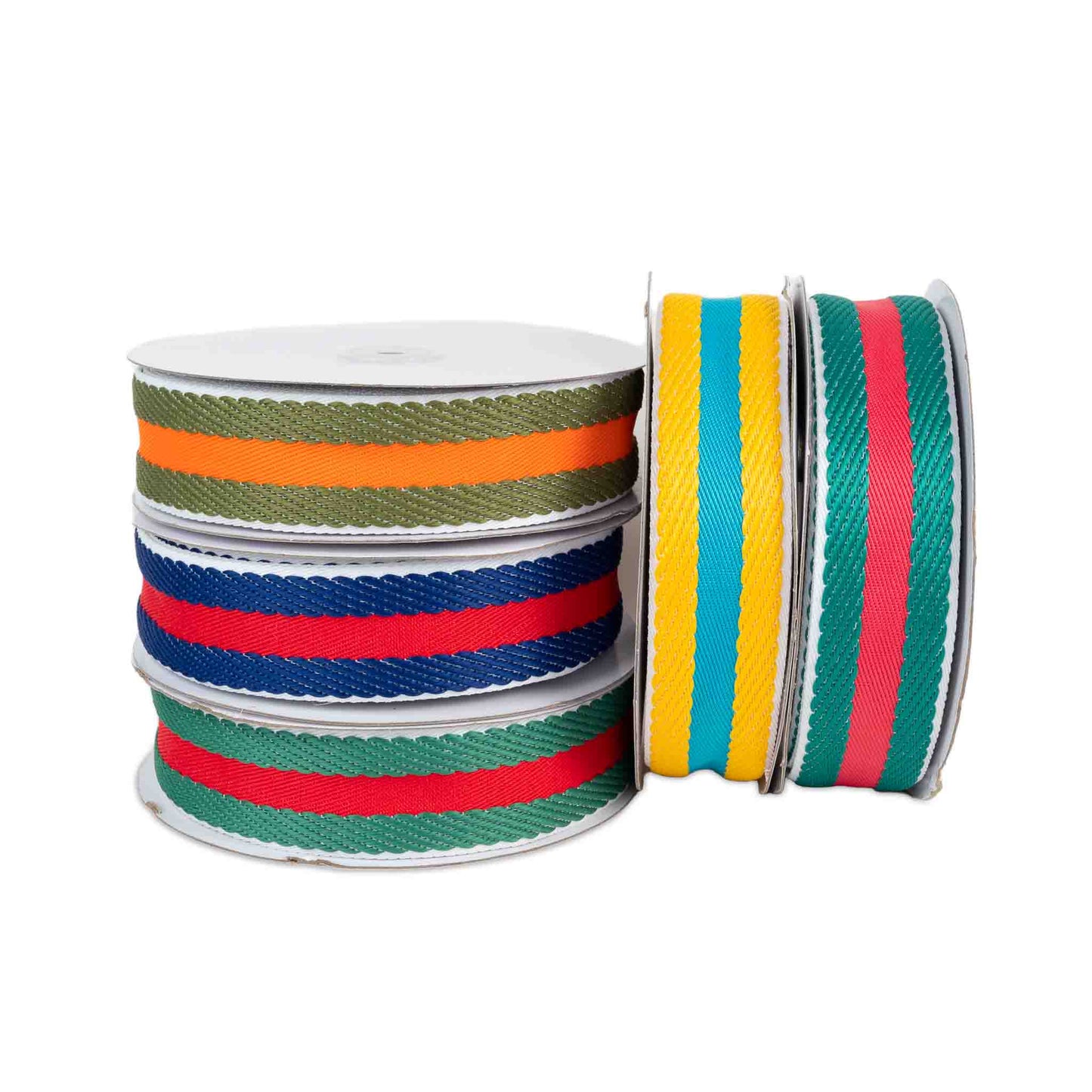 Herringbone Stripe Webbing 40mm