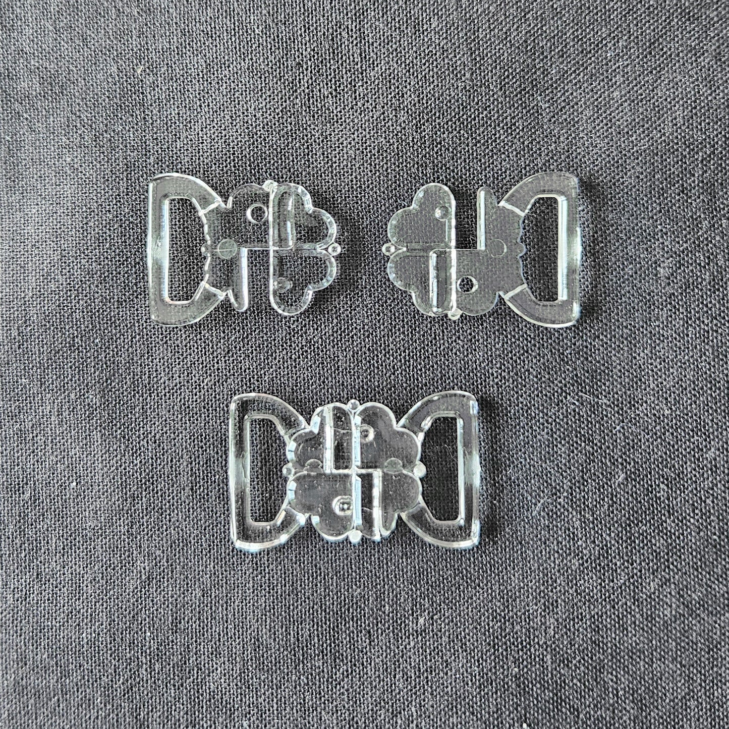 Bikini Fastener Clear