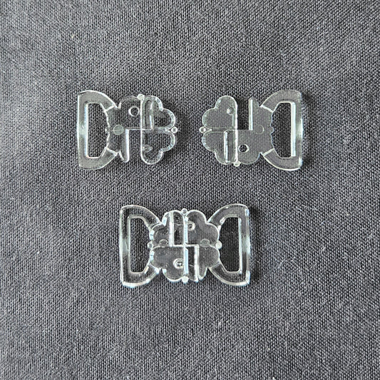 Bikini Fastener Clear