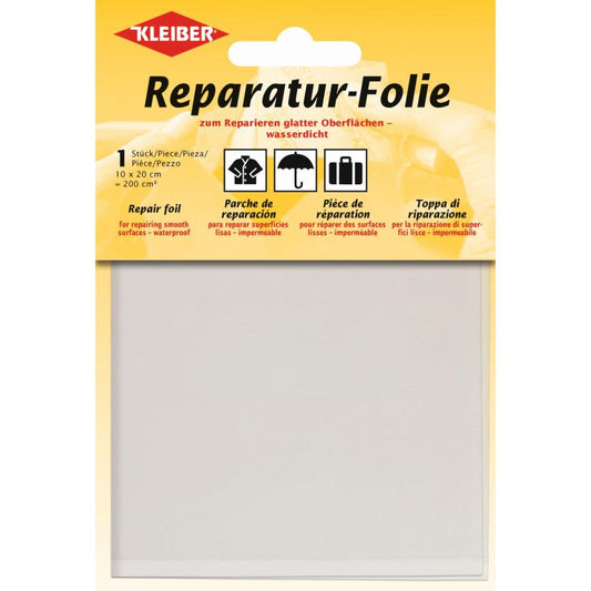 Kleiber Self-Adhesive Transparent Repair Patch Polyester