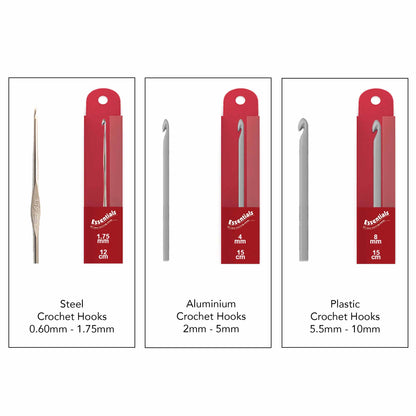 Whitecroft Essentials Crochet Hooks