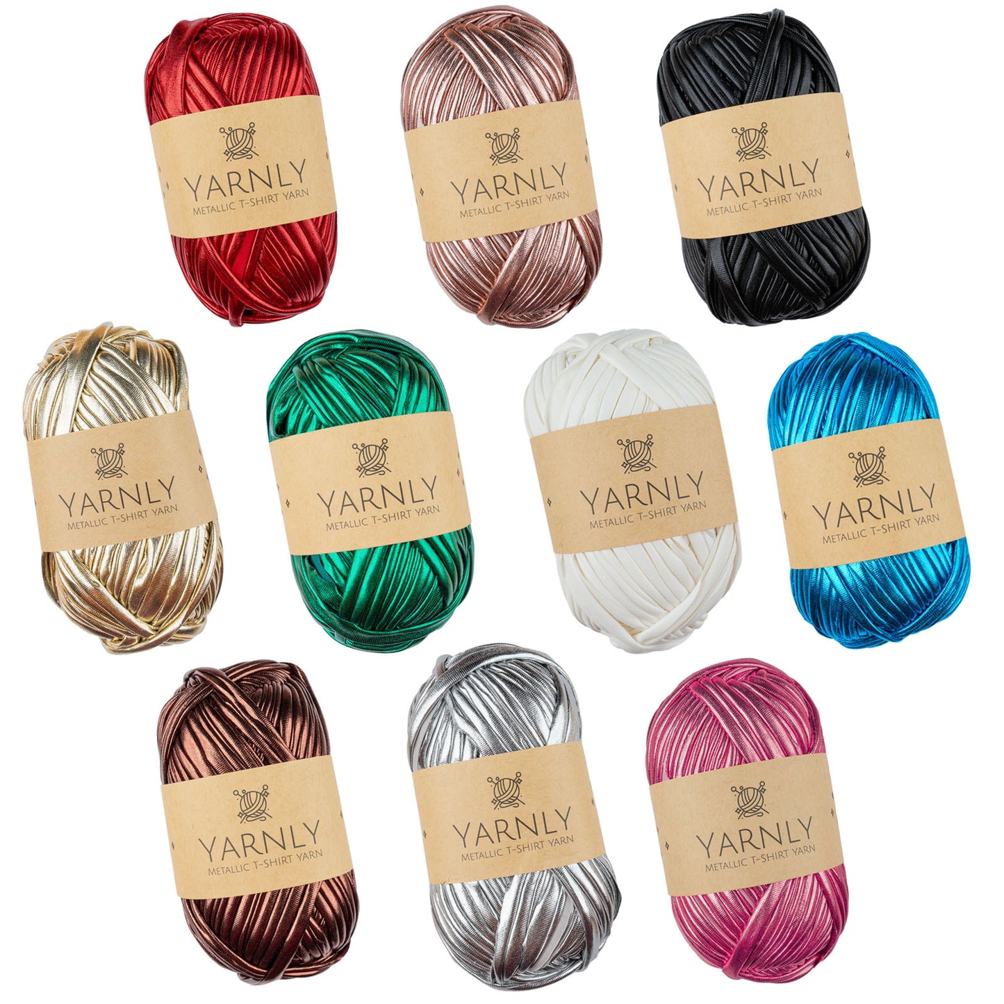Yarnly Metallic T-Shirt Yarn