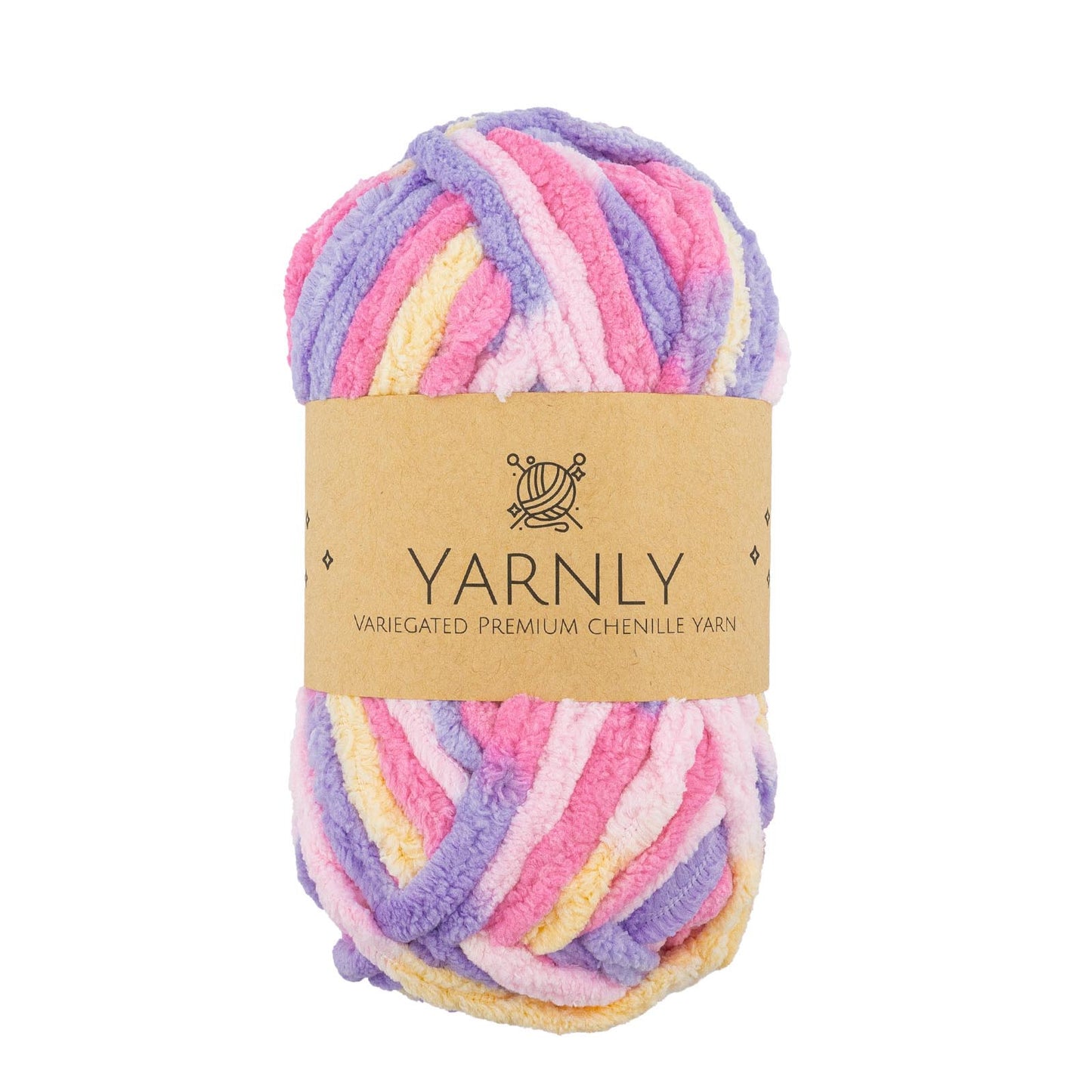 Yarnly Variegated Chenille Yarn