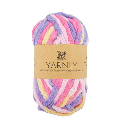 Yarnly Variegated Chenille Yarn