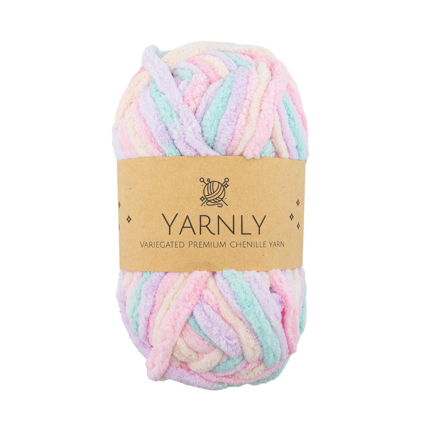 Yarnly Variegated Chenille Yarn