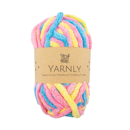 Yarnly Variegated Chenille Yarn